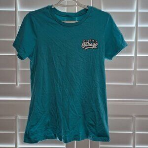 Gas Monkey Garage Hot Rod Shop Baby Tee Ladies Graphic Logo Dallas Texas Shirt